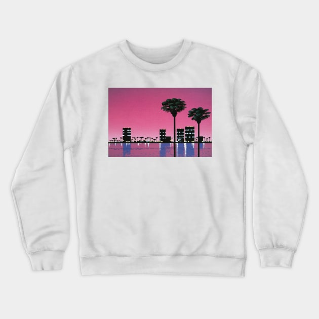 hiroshi nagai - Hiroshi Nagai Drugstore Crewneck Sweatshirt by QualityArtFirst